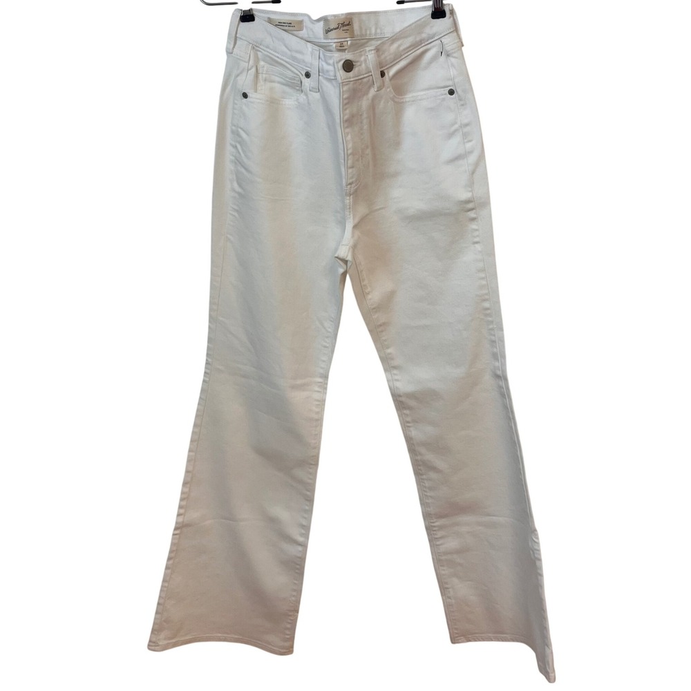 Universal Thread High Rise Flare Jeans Womens Size 6 Regular White